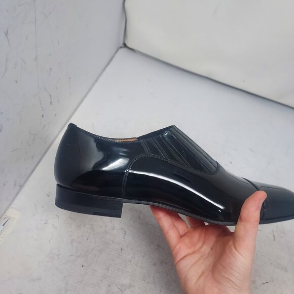 Christian Louboutin Greg on MENS Flat Patent Leather Shoe - Picture 10 of 12